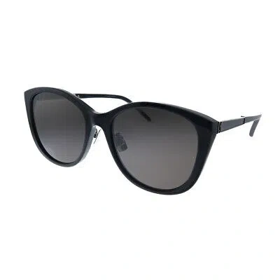 Pre-owned Saint Laurent Sl M71/k 001 Black Plastic Cat-eye Sunglasses Black Lens