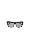 Saint Laurent Sl M79 Square Frame Sunglasses In Gray