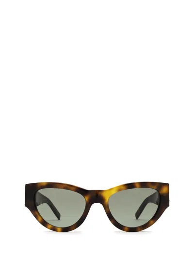 Saint Laurent Eyewear Sunglasses In Green