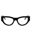 Saint Laurent Sl M94 Opt Glasses In Black-black-transparent