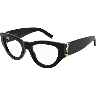Saint Laurent Sl M94 Opt001 Black Black Transpare