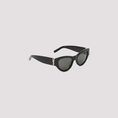 Saint Laurent Sl M94 Sunglasses In Black