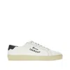 Saint Laurent Leather Court Classic Low-top Sneakers In White