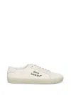 Saint Laurent Court Classic Canvas Sneakers In Multicolor