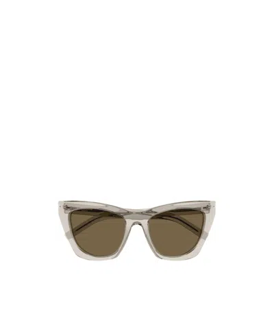 SAINT LAURENT SAINT LAURENT EYEWEAR KATE CAT-EYE FRAME SUNGLASSES