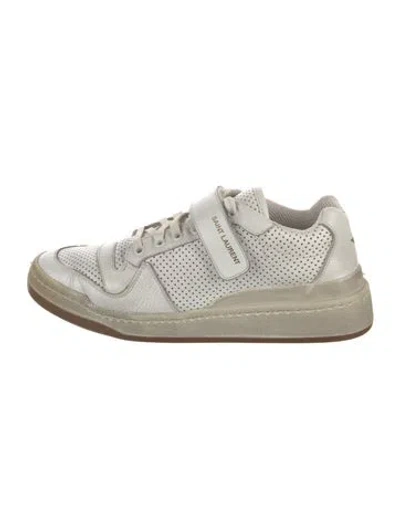 Pre-owned Saint Laurent Sl24 Sneakers In Neutral