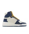 Saint Laurent Sl24 High-top Sneakers In White