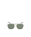 Saint Laurent Sl309 Aviator-style Sunglasses In Gray