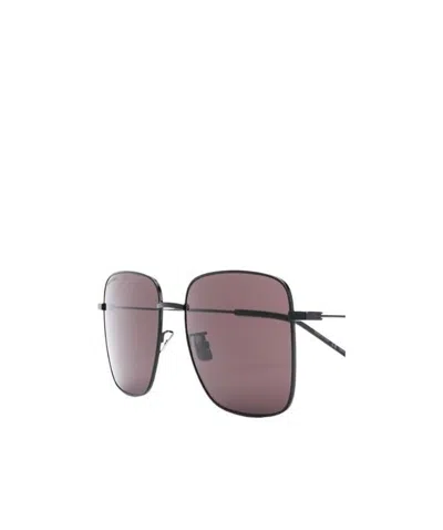 Saint Laurent Sl312 Square-frame Sunglasses In Brown
