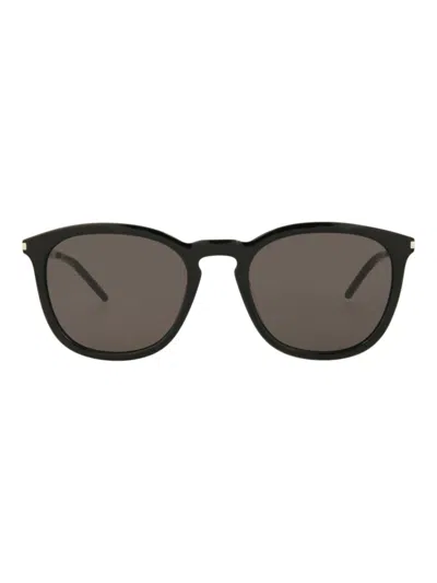 Saint Laurent Sl360 Mini Sunglasses For Men In Black