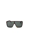 Saint Laurent Sl364 Navigator-frame Sunglasses In Gray