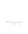 Saint Laurent Sl386 Cat-eye Glasses In White