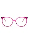 Saint Laurent Sl39 Glasses In Pink