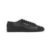 Saint Laurent Sl39 Sneakers In Black