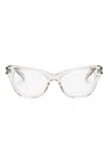 Saint Laurent Sl472 Cat-eye-frame Glasses In Grey