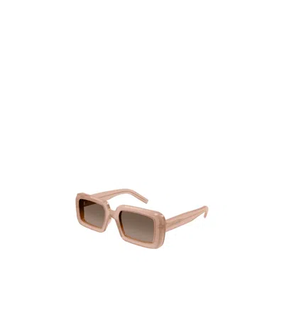 SAINT LAURENT SAINT LAURENT EYEWEAR RECTANGULAR FRAME SUNGLASSES