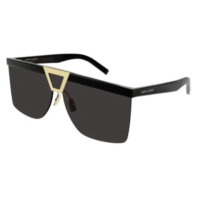 Pre-owned Saint Laurent Sl537 Palace 001 Black/black 99-1-145 Sunglasses