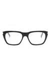 Saint Laurent Sl598 Square-frame Glasses In Black