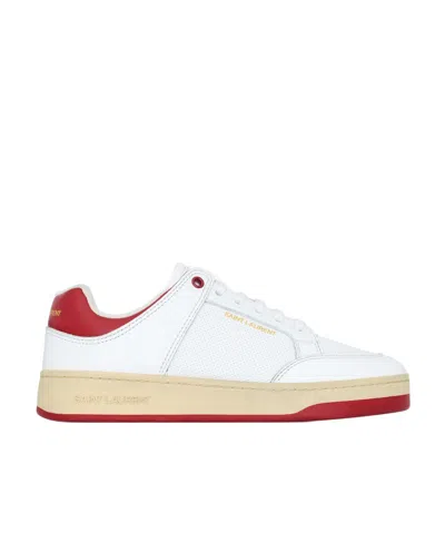 SAINT LAURENT SL/61 SNEAKERS IN SMOOTH LEATHER