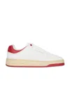 Saint Laurent Sl/61 Sneakers In White