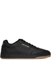 Saint Laurent Court Classic Sl/10 Sneakers In Black