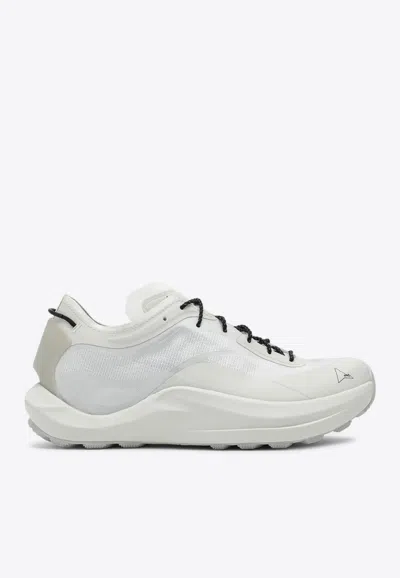 Saint Laurent Sl/61 Leather Low-top Sneakers In White