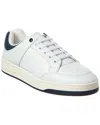 Saint Laurent Low-top Sneakers With Contrast Heel Tab