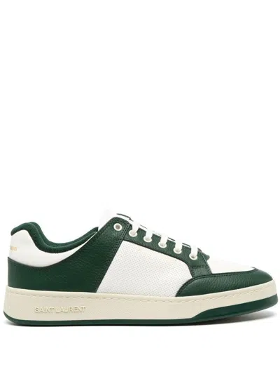 SAINT LAURENT SAINT LAURENT SL/61 LEATHER SNEAKERS