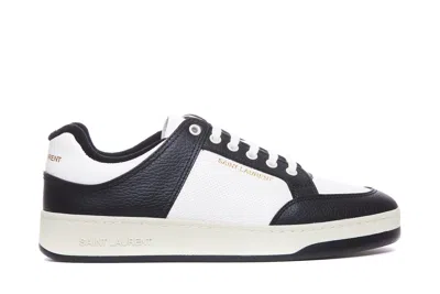 Saint Laurent Sl/61 Leather Trainers