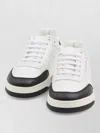 Saint Laurent Modern Two-tone Lace-up Sneakers For Men In Multi