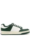 Saint Laurent Multicolor Snekers In Green