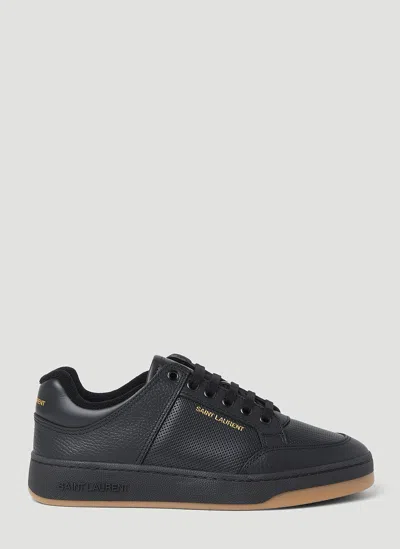 Saint Laurent Sl/61 Low Top Sneakers In Black