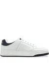 Saint Laurent Low-top Sneakers With Contrast Heel Tab