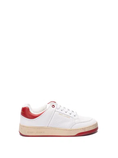 Saint Laurent `sl61` Low-top Sneakers In White