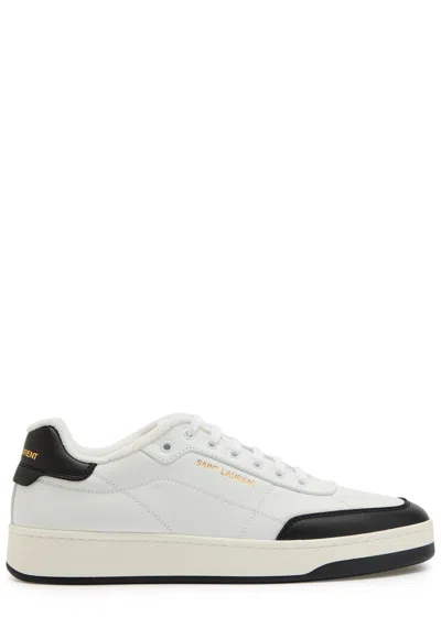 SAINT LAURENT SAINT LAURENT SL/61 PANELLED LEATHER SNEAKERS