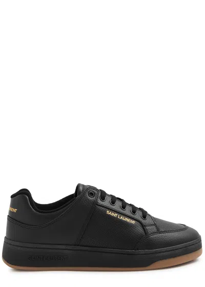 SAINT LAURENT SAINT LAURENT SL/61 PANELLED LEATHER SNEAKERS