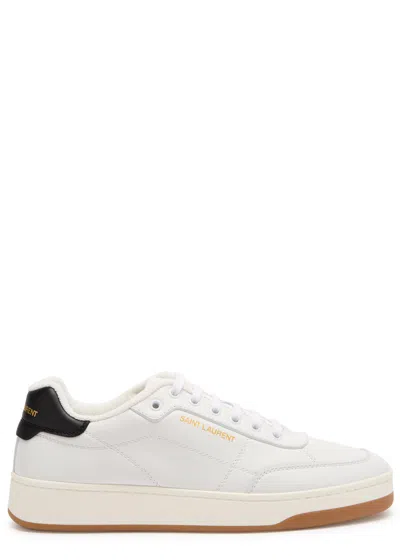 SAINT LAURENT SAINT LAURENT SL61 PANELLED LEATHER SNEAKERS