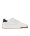 Saint Laurent Low-top Lace-up Sneakers In White