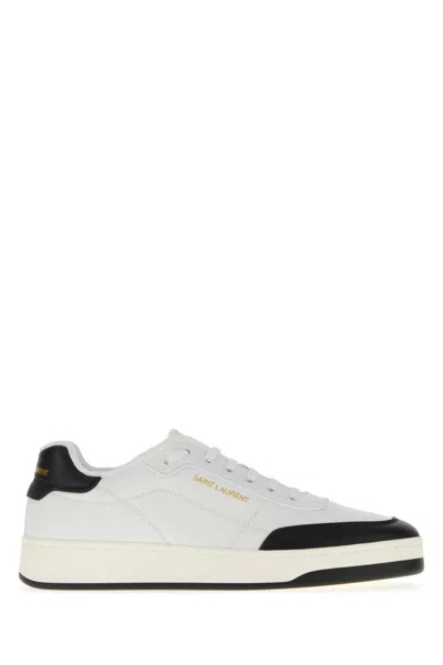 Saint Laurent White Leather Sneaker