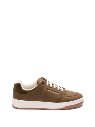 Saint Laurent `sl/61` Sneakers In Brown