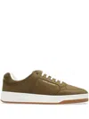 Saint Laurent Sneakers Sl/61 In Gabardine Verde Militare Uomo In Green