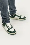 Saint Laurent Multicolor Snekers In Green
