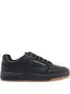 Saint Laurent Court Classic Sl/10 Sneakers In Black
