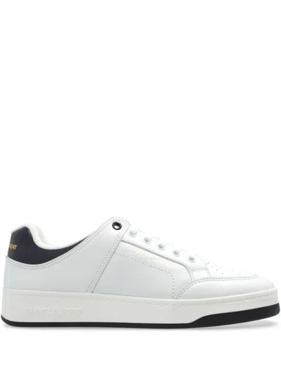 Saint Laurent Sl/61 Sneakers In White