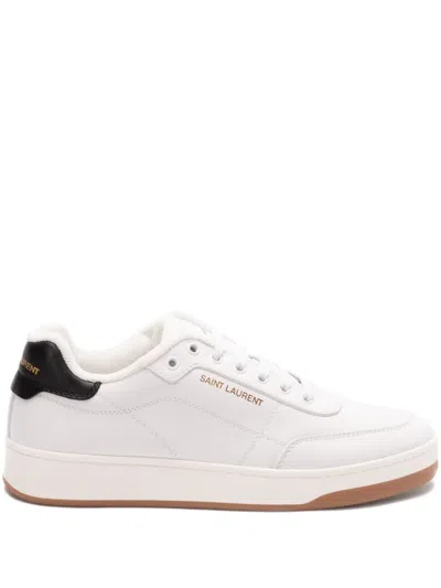 Saint Laurent Sl/61 Sneakers In White