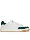 Saint Laurent Sl61 Sneakers In Smooth Leather In White