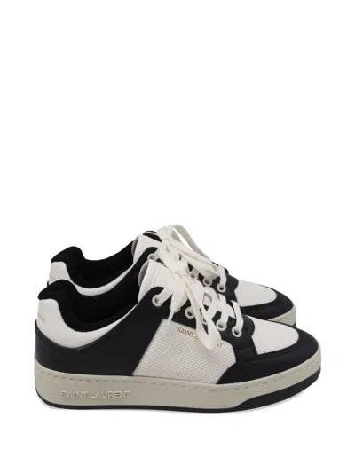 Pre-owned Saint Laurent Sl/61 Sneakers In White