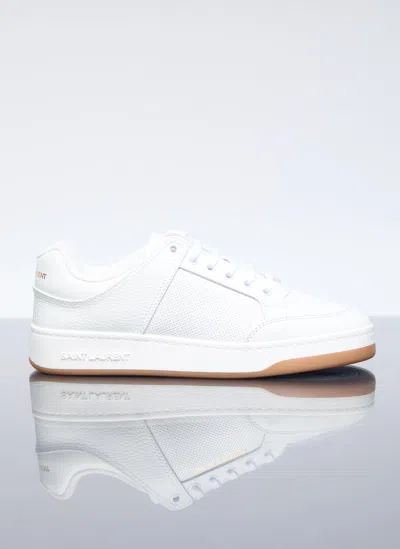 Saint Laurent Sl/61 Sneakers In White