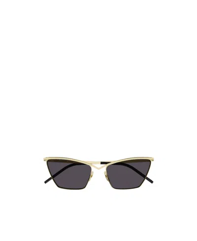 SAINT LAURENT SAINT LAURENT EYEWEAR CAT-EYE FRAME SUNGLASSES
