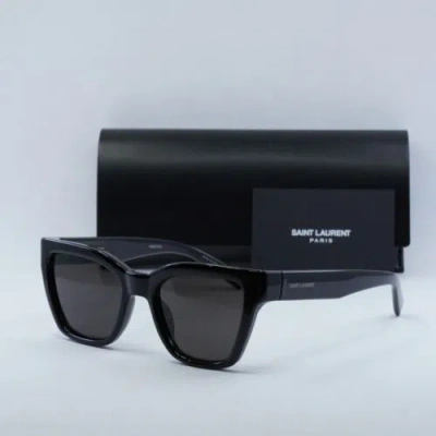 Pre-owned Saint Laurent Sl641 001 Black/black 52-20-145 Sunglasses